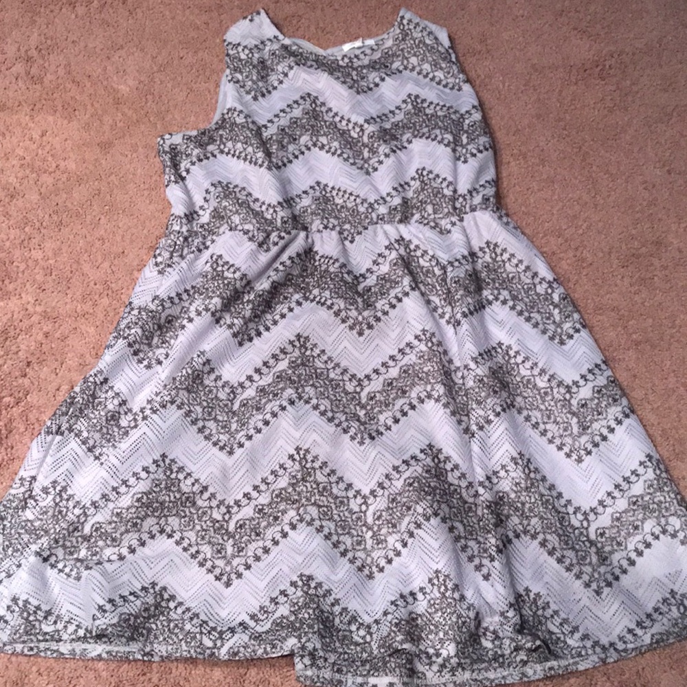 Chevron style dress